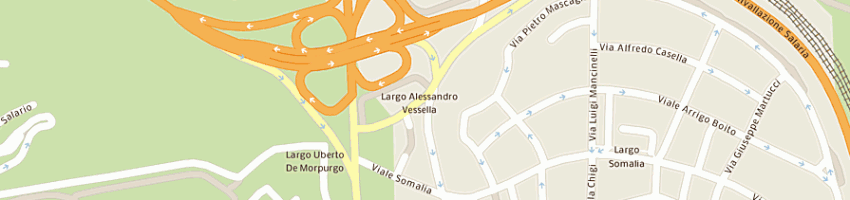 Mappa della impresa cecchetto motors sas di marcello cecchetto e c a ROMA