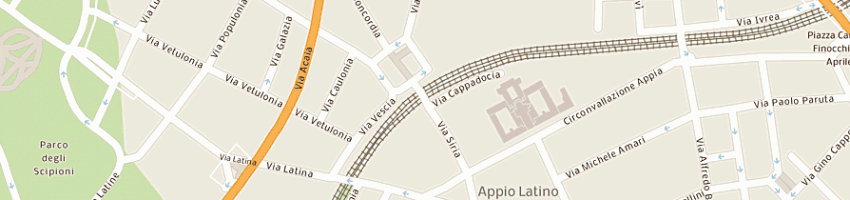 Mappa della impresa rosa ricambi di rosa antonio e c snc a ROMA