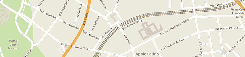 Mappa della impresa d'angelo marco a ROMA