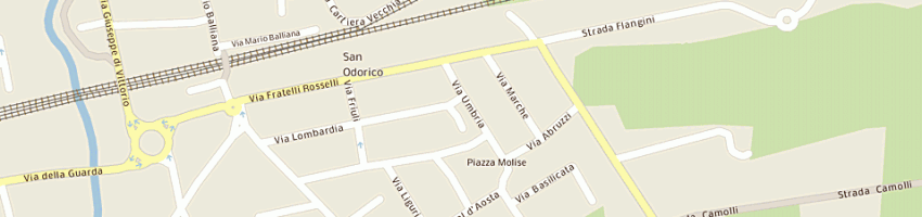 Mappa della impresa larice bruno a SACILE