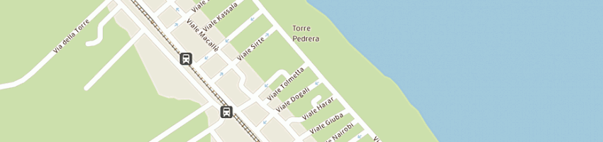 Mappa della impresa hotel trento a RIMINI