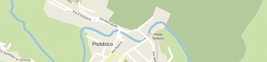 Mappa della impresa ristorante burchio a PIOBBICO