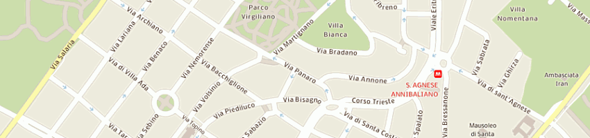 Mappa della impresa biagi e partners srl a ROMA
