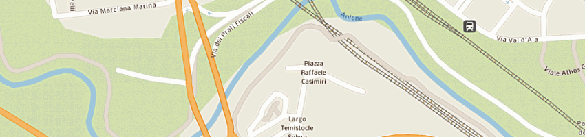 Mappa della impresa progettazione grafica di dentale luca a ROMA