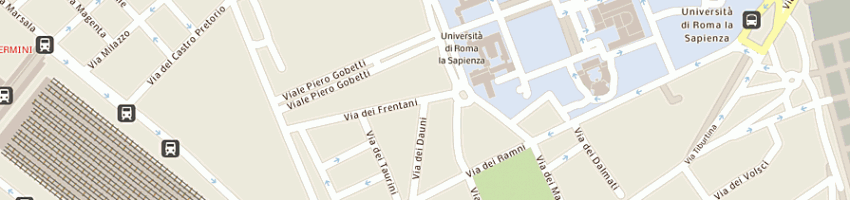 Mappa della impresa prospettive di brogioni donatello sas a ROMA