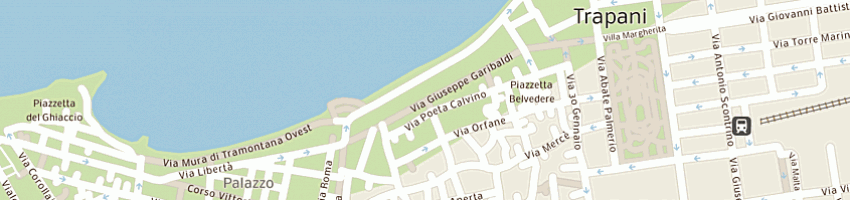 Mappa della impresa i gabbiani sas di antonio panariello e c a TRAPANI