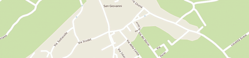 Mappa della impresa vedana roberto a POLCENIGO