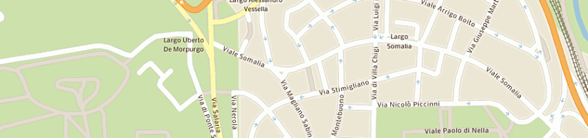 Mappa della impresa il colibri' snc a ROMA