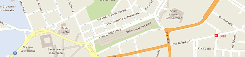 Mappa della impresa jonathan 3 bar snc di joannou jean petros e c a ROMA