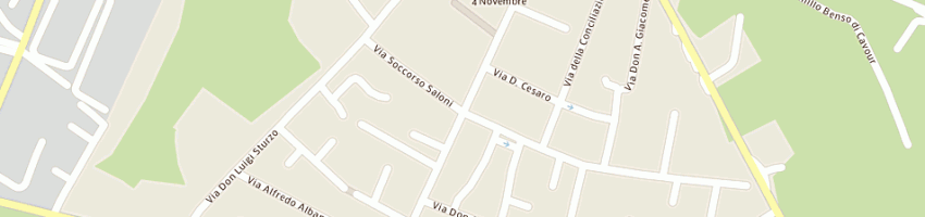 Mappa della impresa la dielle di d'andrea luca a FOSSALTA DI PIAVE