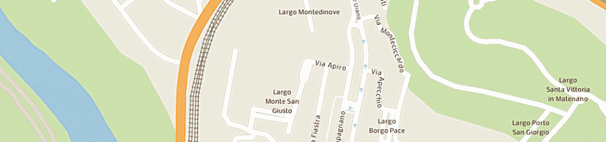 Mappa della impresa decorando di alfredo spiga e dino putzolu snc a ROMA