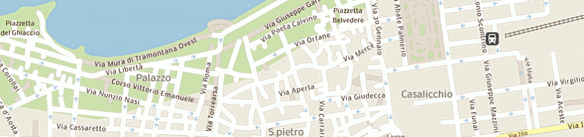 Mappa della impresa istituto delle agostiniane scalze gesu' maria giuseppe a TRAPANI