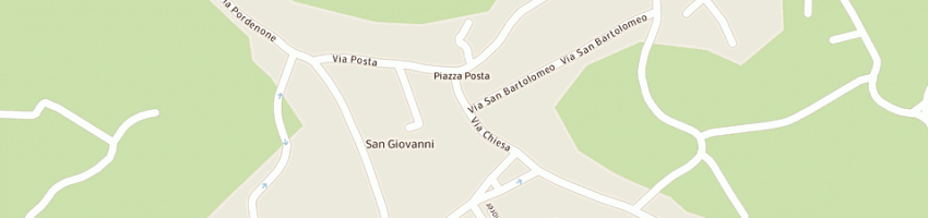 Mappa della impresa rovere claudio - data comunicazione a POLCENIGO