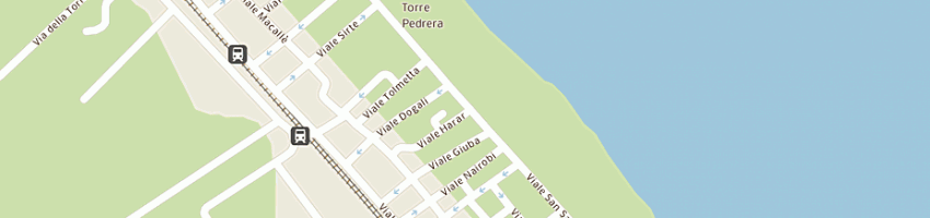 Mappa della impresa ee m snc di nicolini me capoccia e a RIMINI