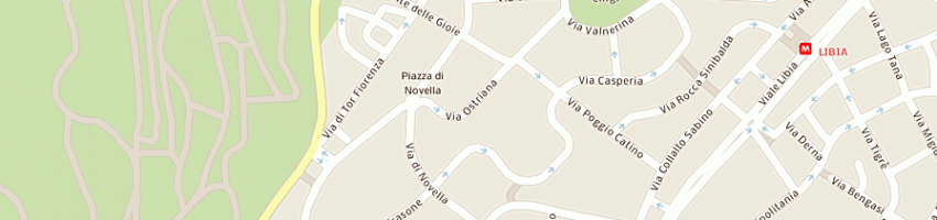 Mappa della impresa rigel di fabrizio governatori sas a ROMA