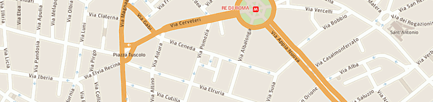 Mappa della impresa omnia consulting srl a ROMA