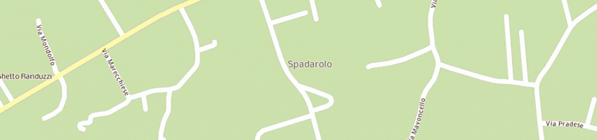 Mappa della impresa squadrani giorgio a RIMINI