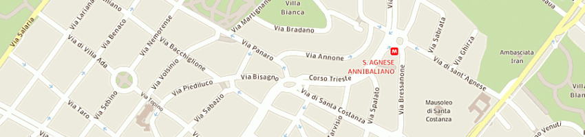 Mappa della impresa icor 80 srl a ROMA
