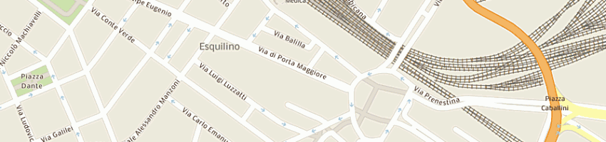 Mappa della impresa sege (srl) a ROMA