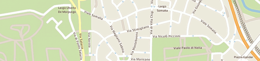 Mappa della impresa arch int di fiorentini alessandro a ROMA
