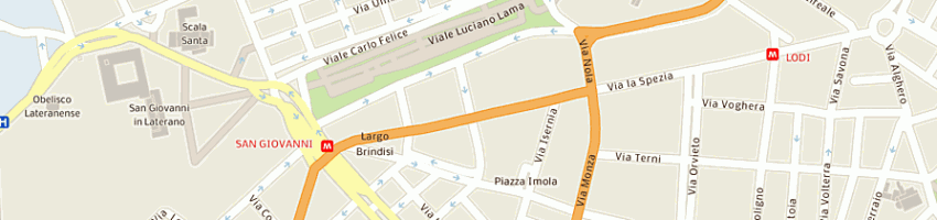 Mappa della impresa gasparri andrea a ROMA