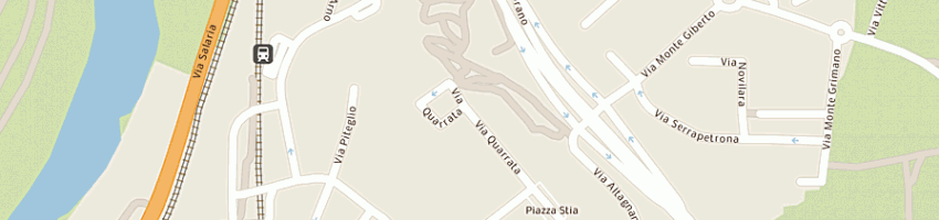 Mappa della impresa sisca service snc di capitani claudio e c a ROMA