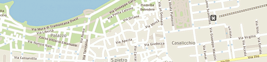 Mappa della impresa municipio a TRAPANI