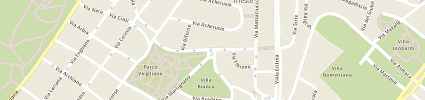 Mappa della impresa provenzano rosa a ROMA