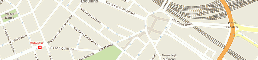 Mappa della impresa promo c srl a ROMA