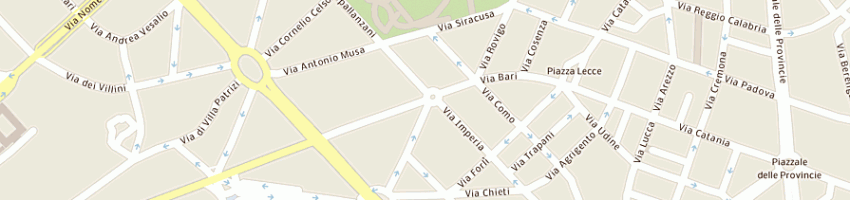 Mappa della impresa suore ospedaliere del sacro cuore di gesu' a ROMA