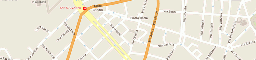 Mappa della impresa sermoneta settimio a ROMA
