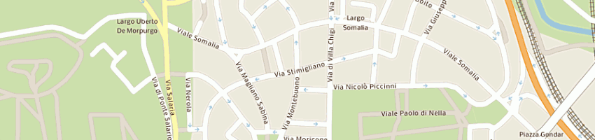 Mappa della impresa grilli maurizio a ROMA