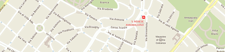 Mappa della impresa bonanni paolo maria a ROMA