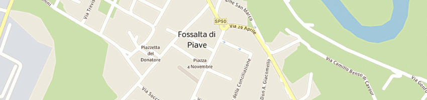 Mappa della impresa salone elisabetta a FOSSALTA DI PIAVE
