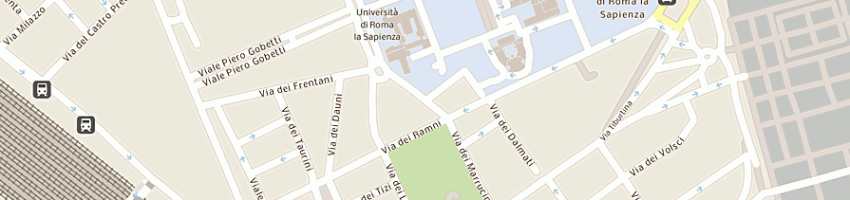 Mappa della impresa libreria kappa a ROMA