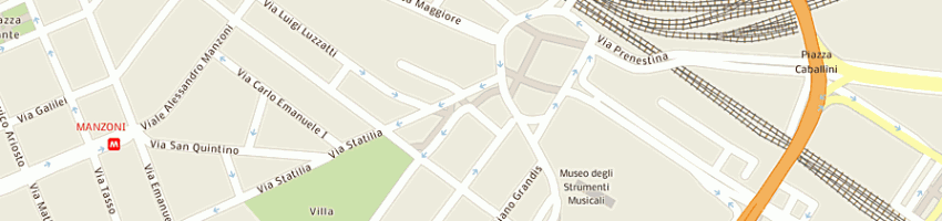 Mappa della impresa albertosi loris a ROMA