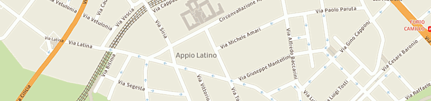 Mappa della impresa autoradio latino di fabrizio carlo a ROMA