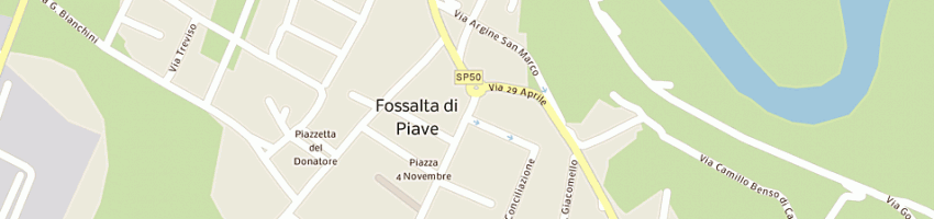 Mappa della impresa olivan francesco a FOSSALTA DI PIAVE