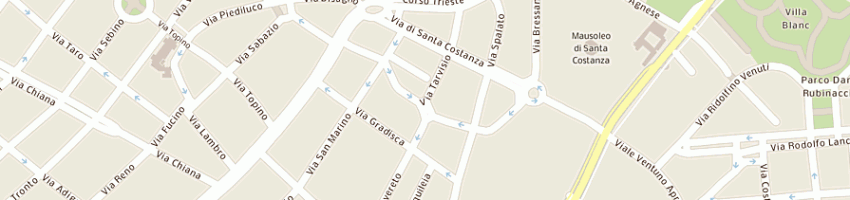 Mappa della impresa libera universita' internaionale degli studi sociali a ROMA