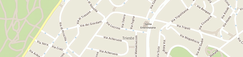 Mappa della impresa larchitrave srl a ROMA