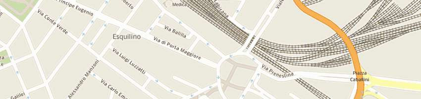 Mappa della impresa hotel principe di piemonte srl a ROMA