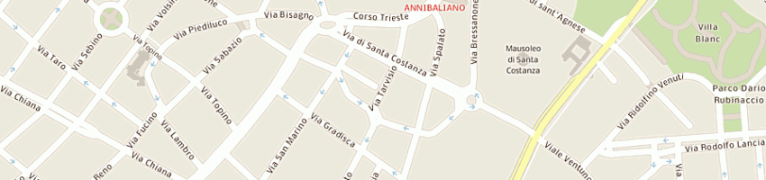 Mappa della impresa cherchi daniela a ROMA