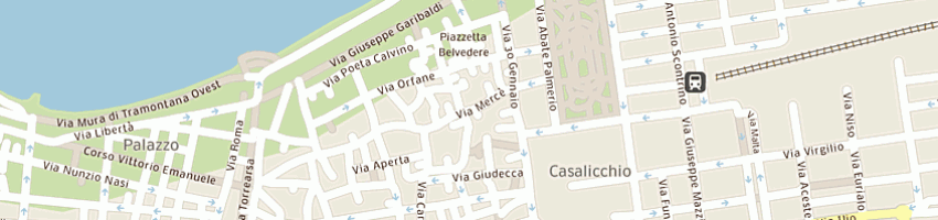 Mappa della impresa editoriale monitor a TRAPANI