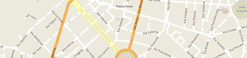 Mappa della impresa eco blu sas di piras silviero a ROMA