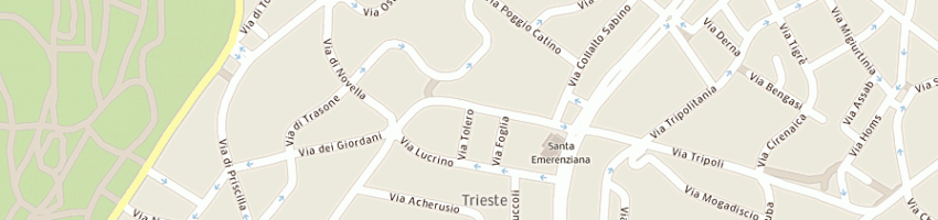 Mappa della impresa francesco gulizia sas di fgulizia a ROMA