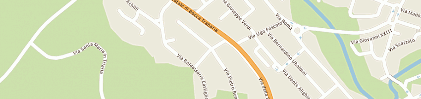 Mappa della impresa rossi giuliana a URBANIA