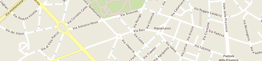 Mappa della impresa sez di roma della associaz ital contro le leucemie romail a ROMA