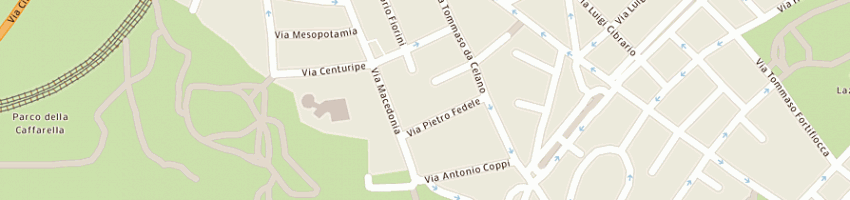 Mappa della impresa calandrelli snc a ROMA