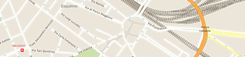 Mappa della impresa eredi crisciotti vincenzo snc di crisciotti giuseppina e c a ROMA