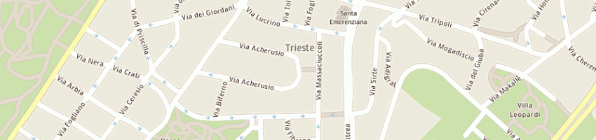 Mappa della impresa carabinieri a ROMA